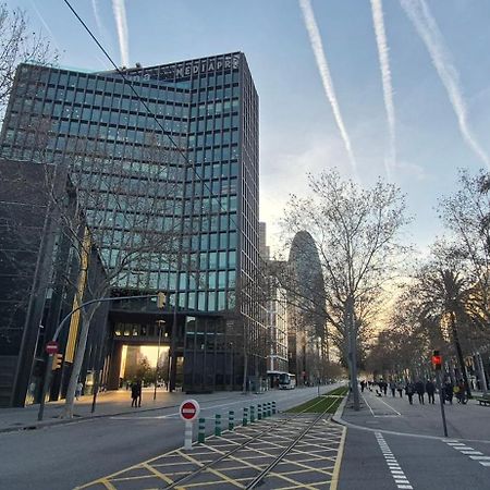 Apartamento En Avenida Diagonal - Torre Glorias - Angeles Terraza Барселона Екстер'єр фото