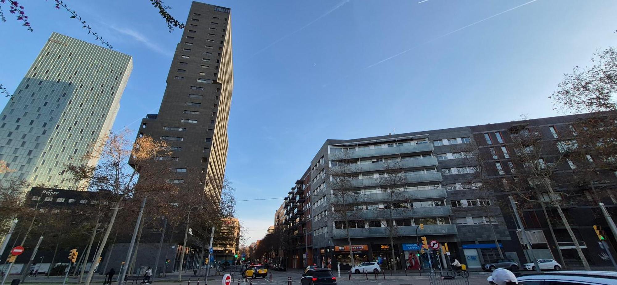 Apartamento En Avenida Diagonal - Torre Glorias - Angeles Terraza Барселона Екстер'єр фото